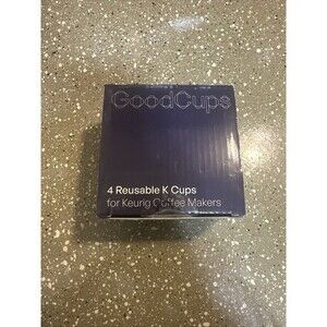 4 Reusable K Cups for Keurig Coffee Makers - Eco-Friendly & Durable‎ Design